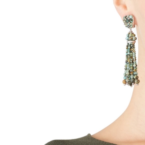 Kendra Scott Turquoise Cecily Statement Earrings NWT! ✨ - Picture 3 of 8